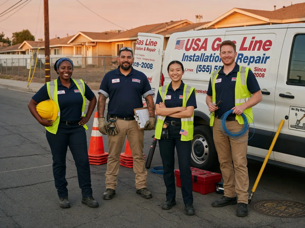 Gas Line Installation company in Nanticoke, PA